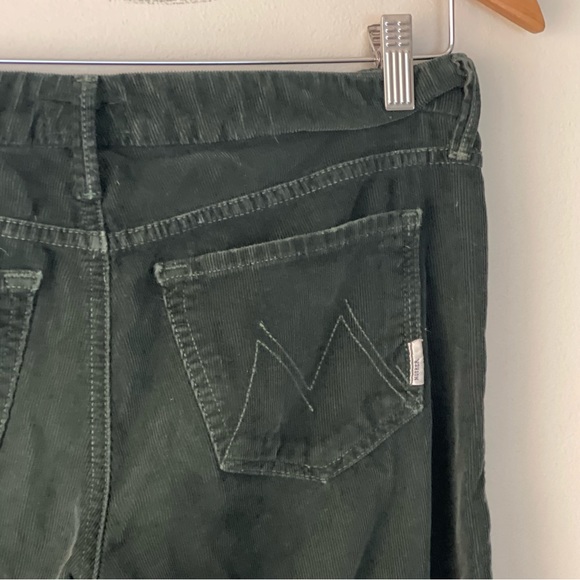 Mother Corduroy The Looker Crop Jeans Pants - Picture 4 of 10